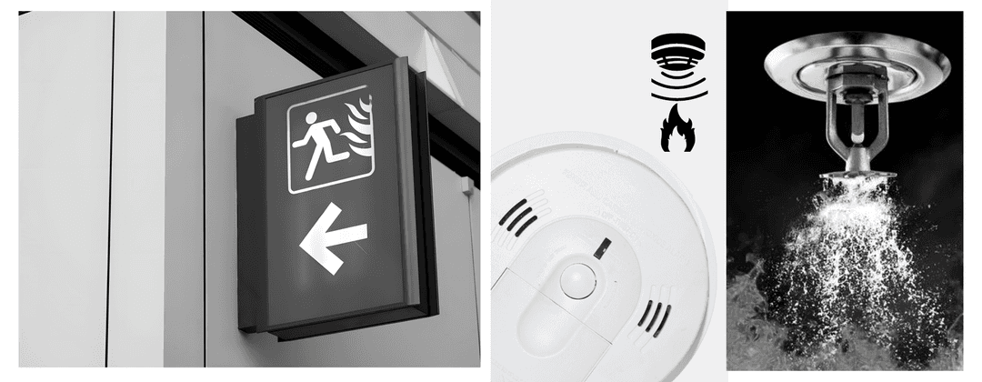 أنظمة الإنذار المبكر واطفاء الي للحريق